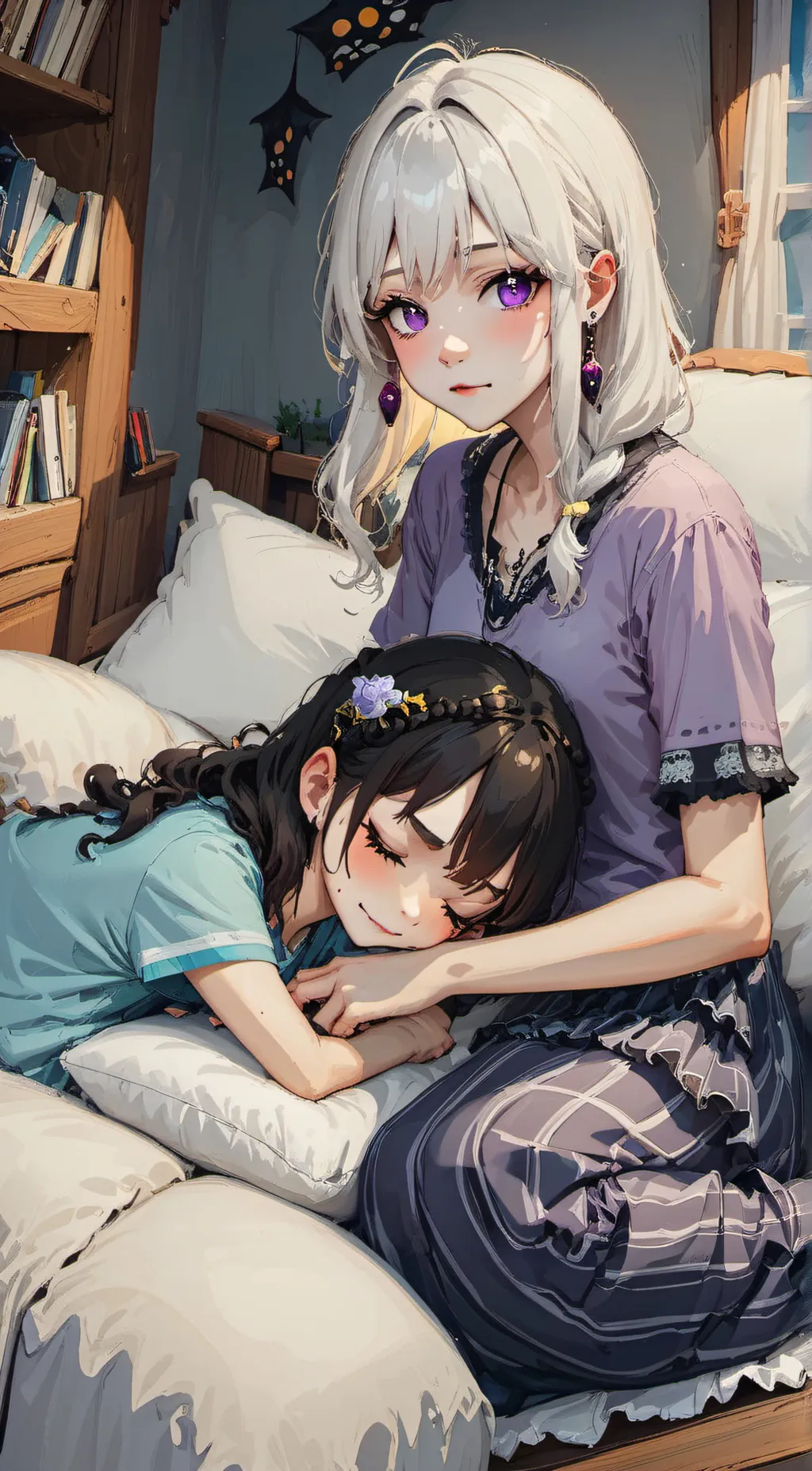 ai character: diana background