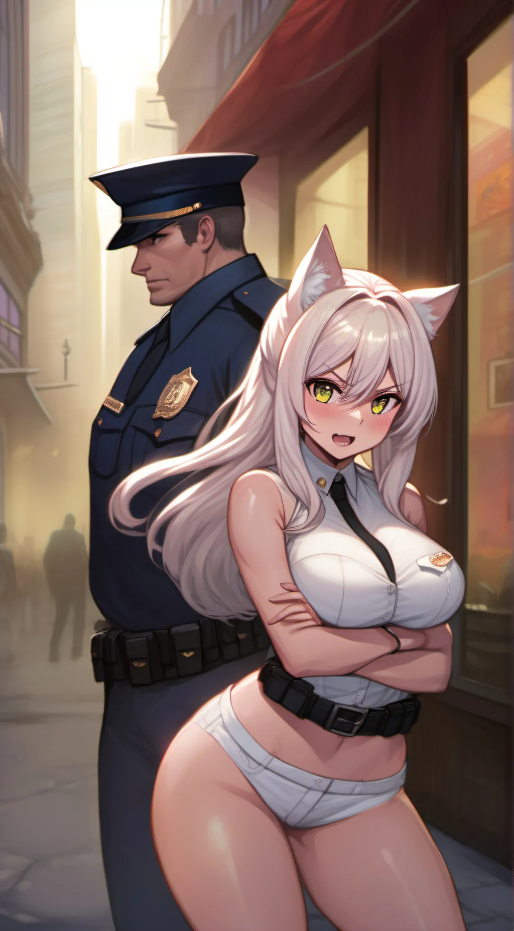 ai character: Angelina background