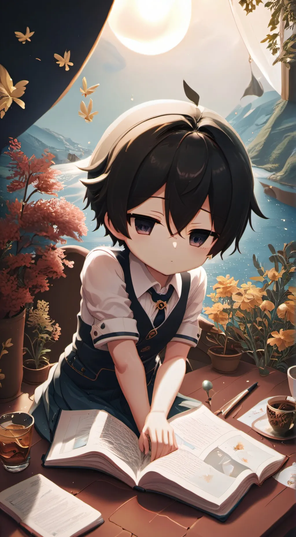 ai character: liam background