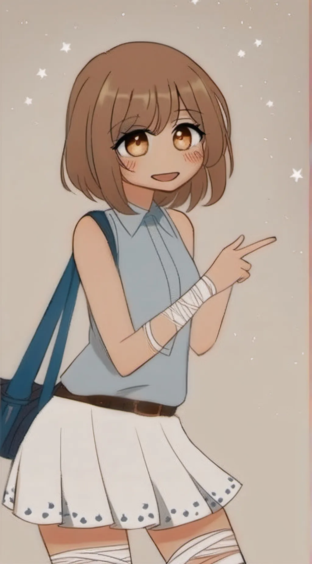 ai character: Aria background