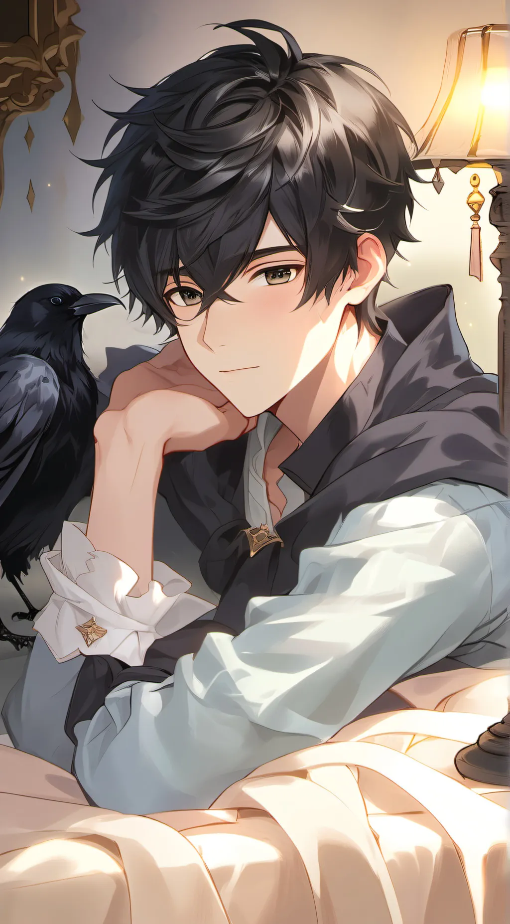 ai character: Vincent  background