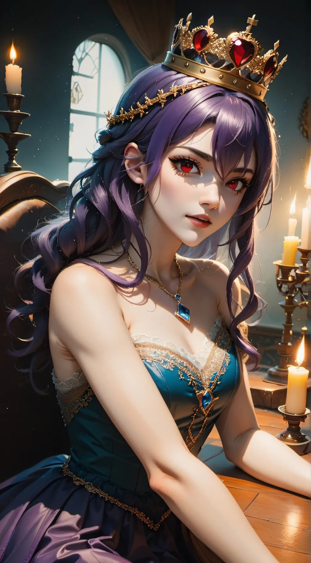 ai character: Sarah slayer background