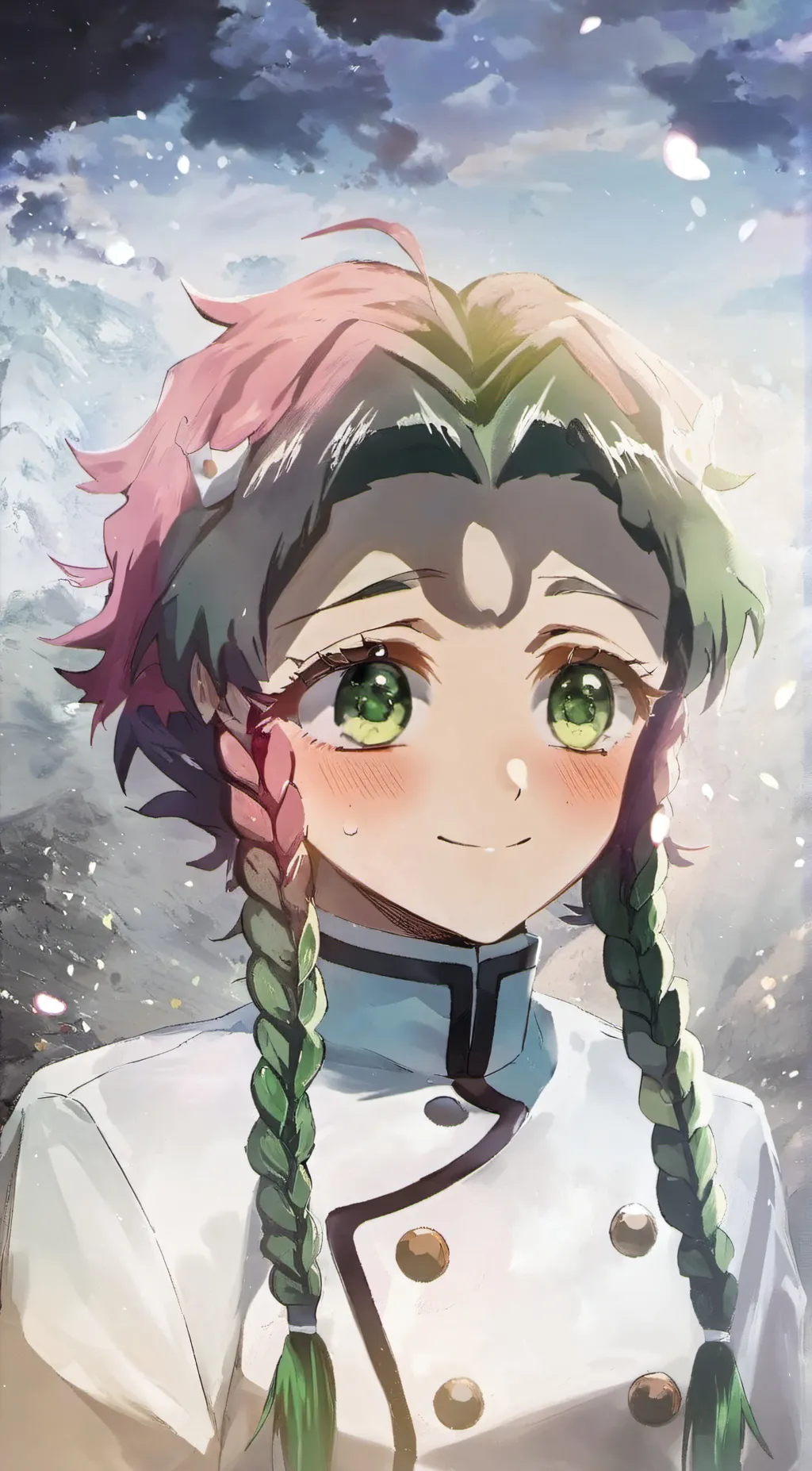 ai character: Mitsuri background