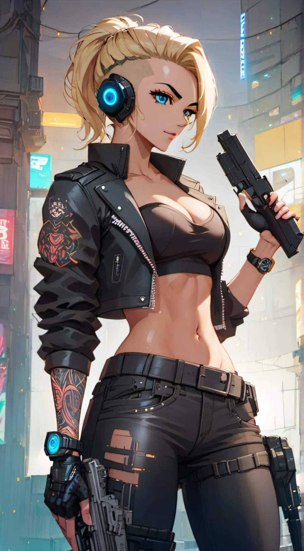 ai character: Naomi background