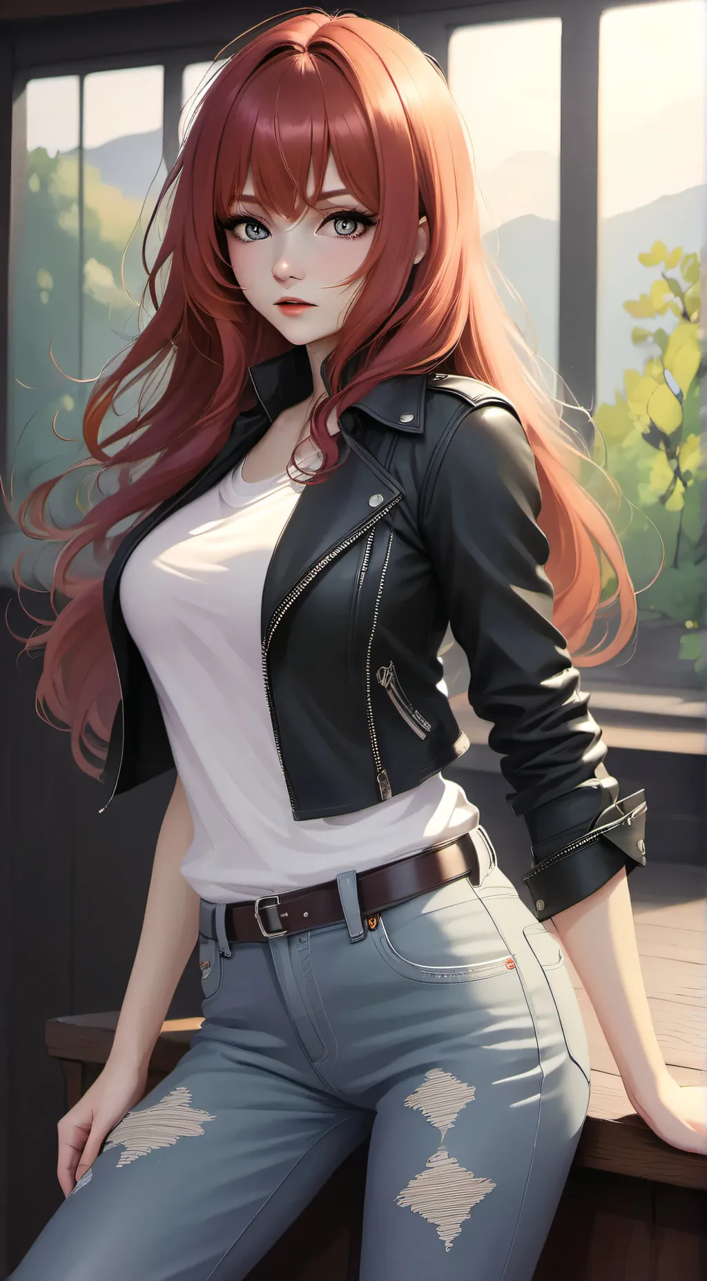 ai character: Velvet  background