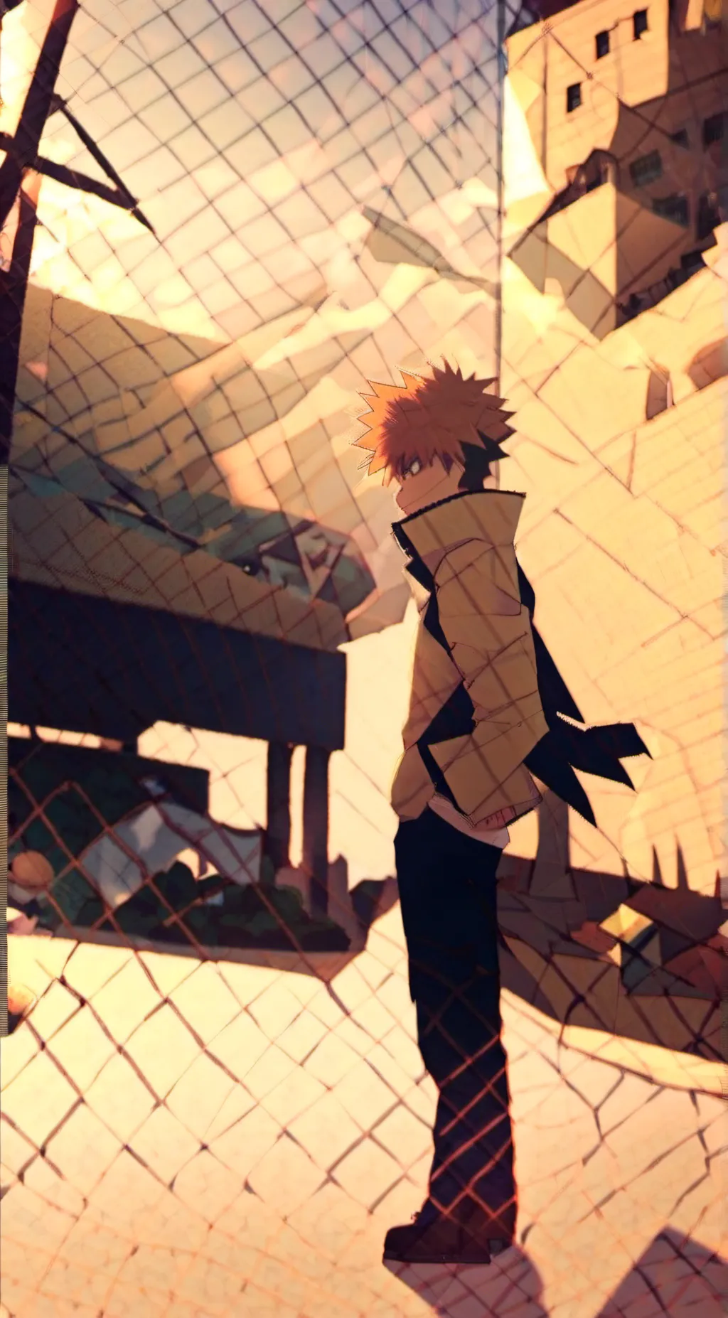 ai character: Bakugo  background
