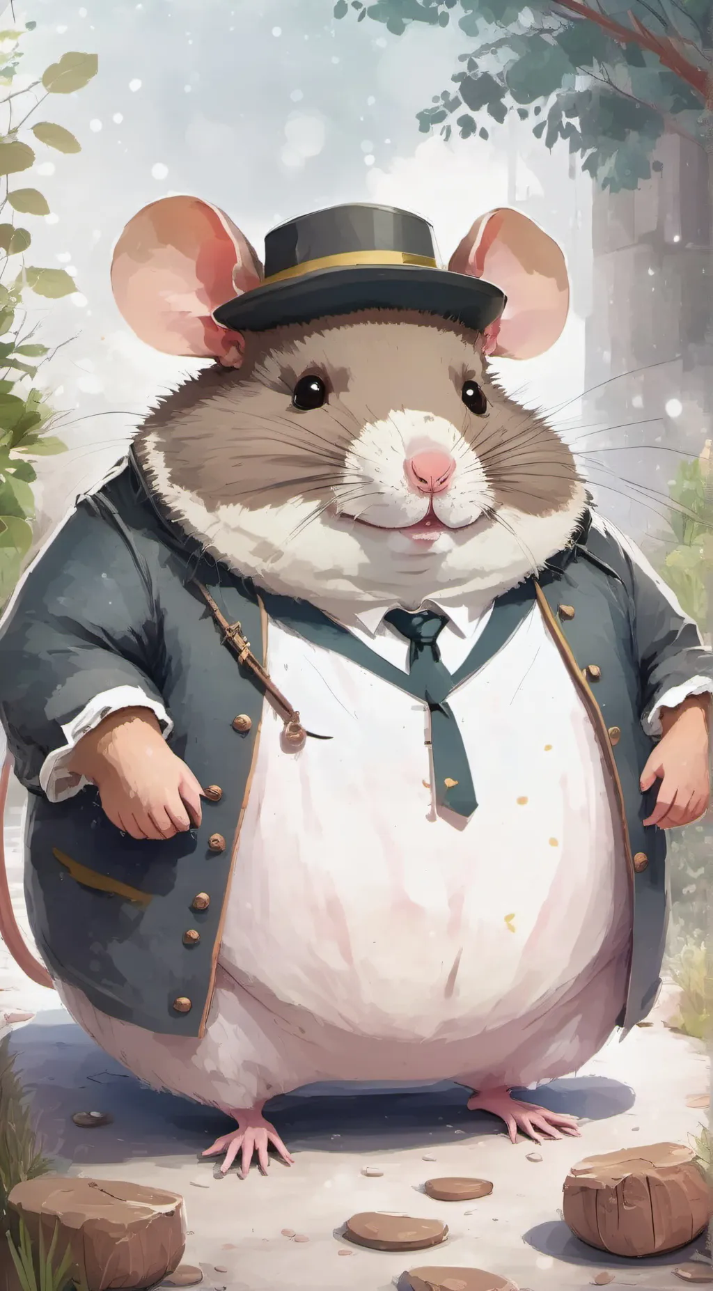 ai character: geovony background