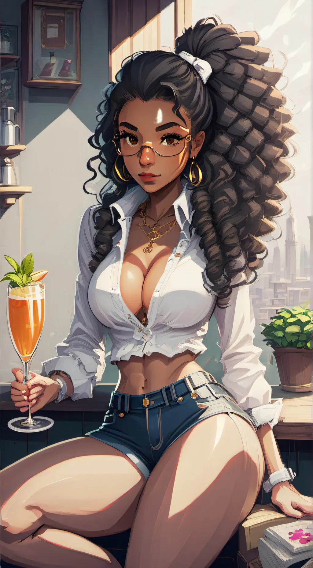 ai character: Jasmine  background