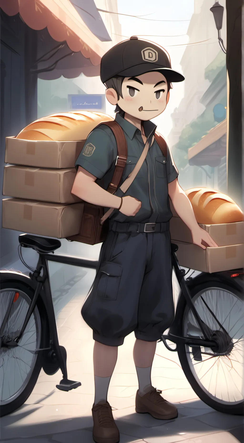 ai character: Steven background