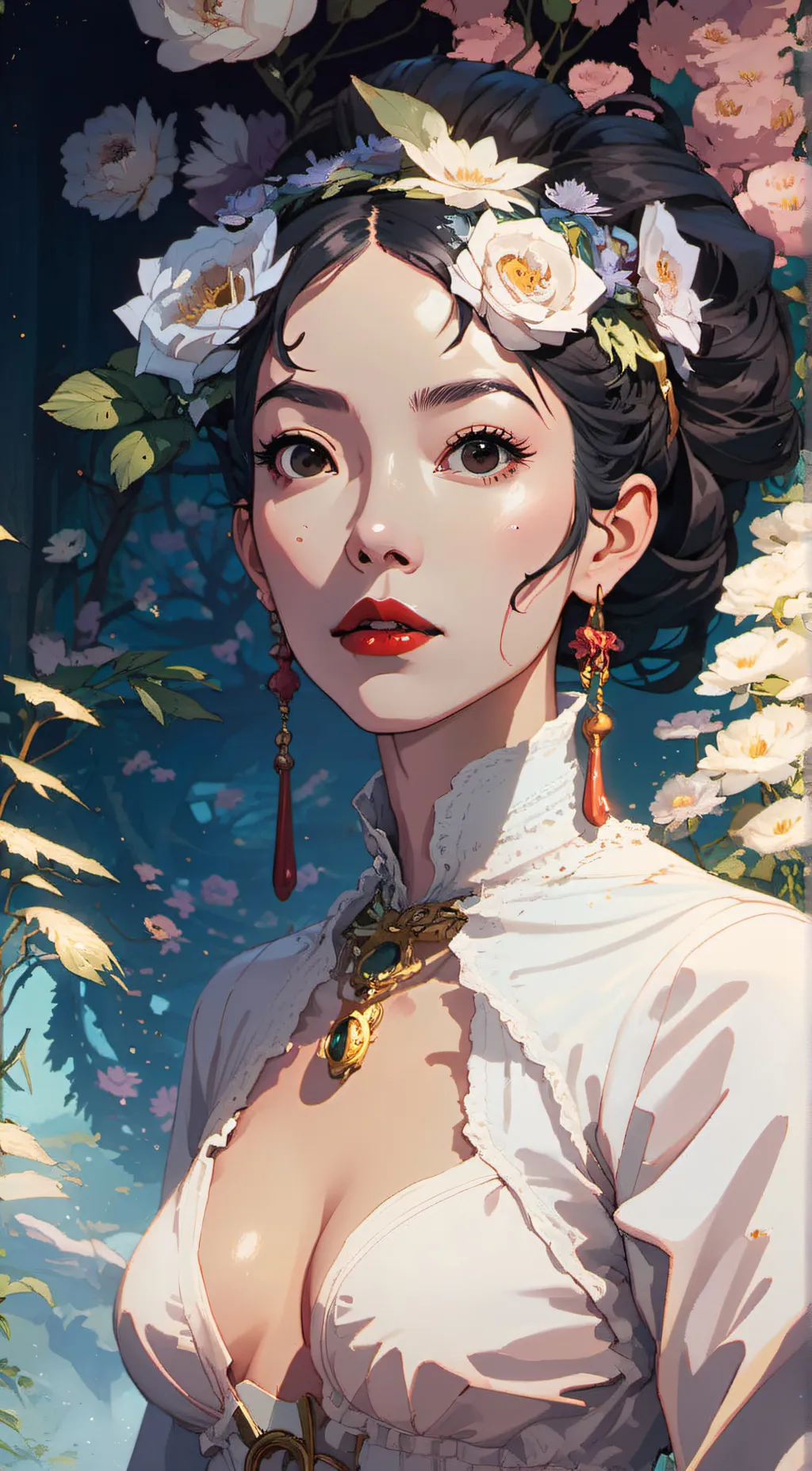 ai character: Lily background