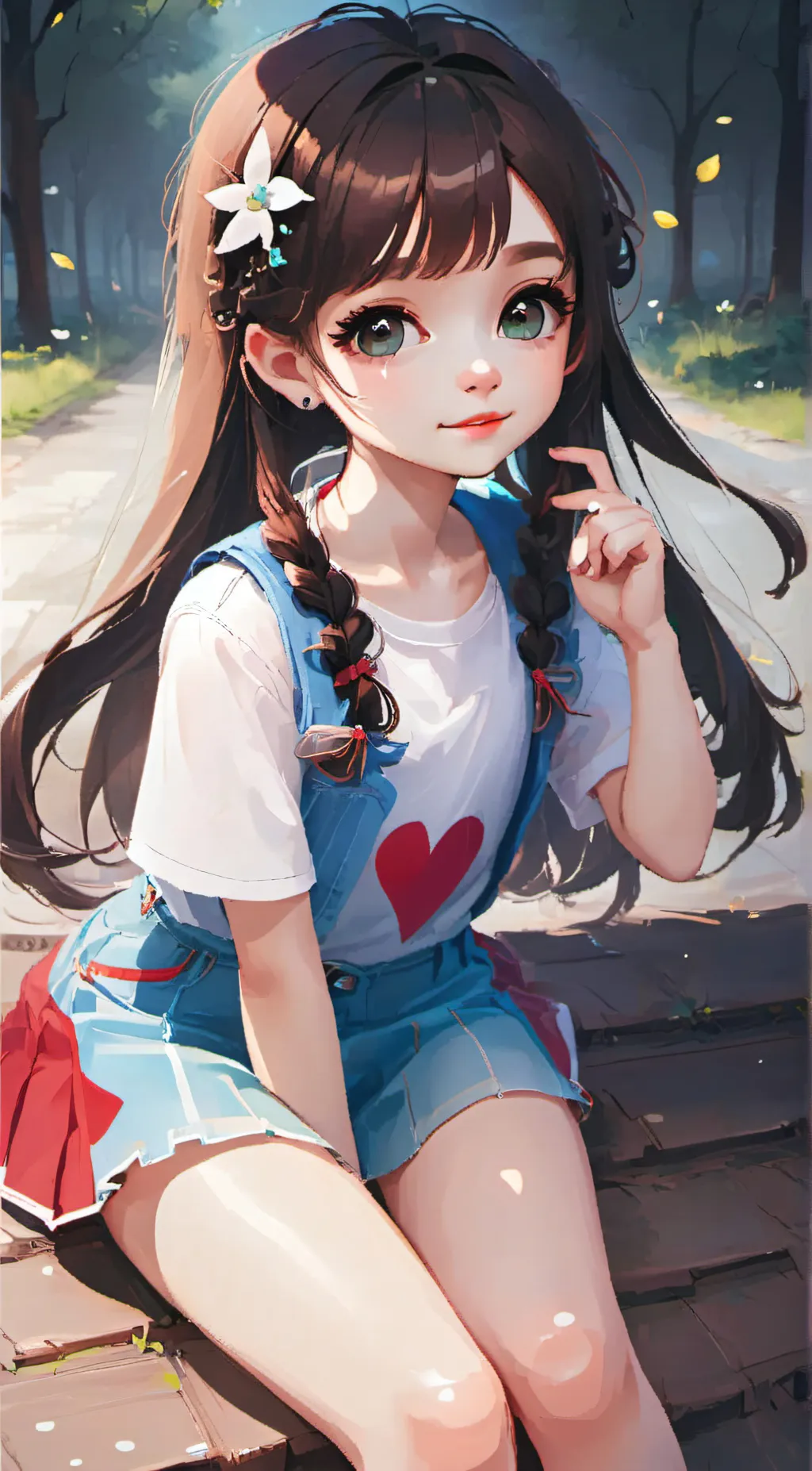 ai character: Justice background