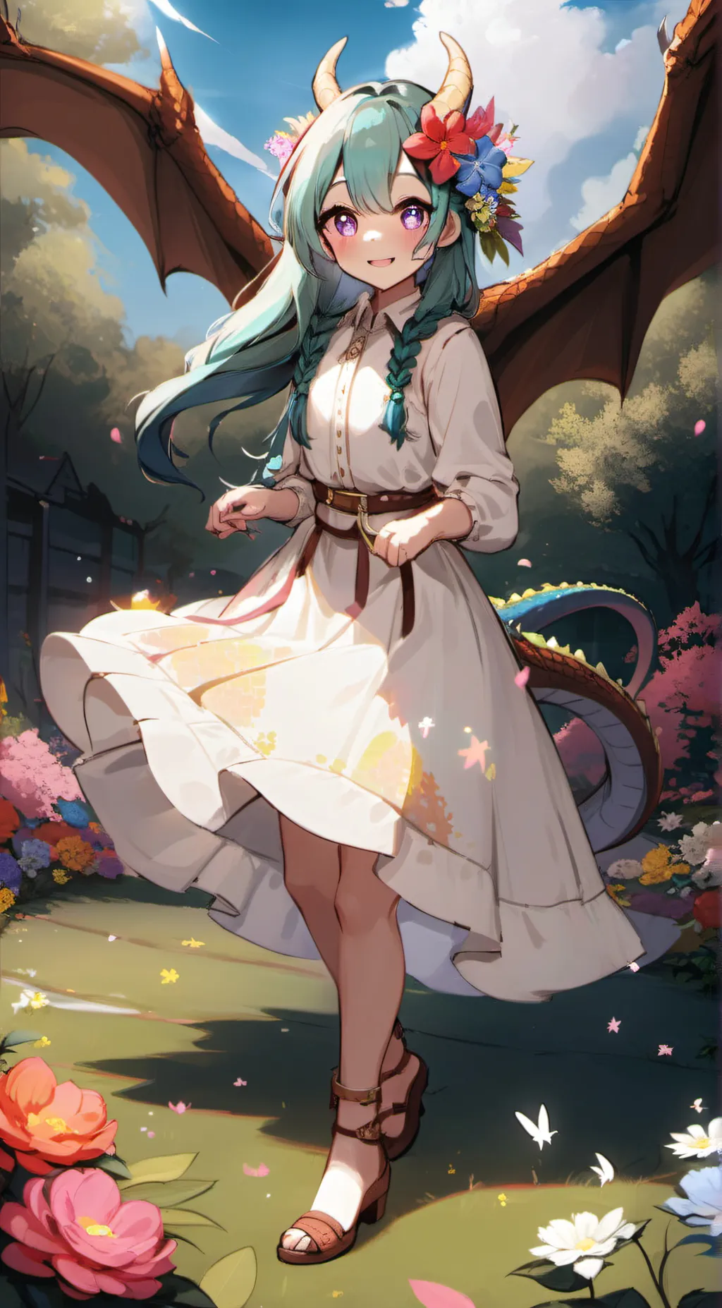 ai character: emily background