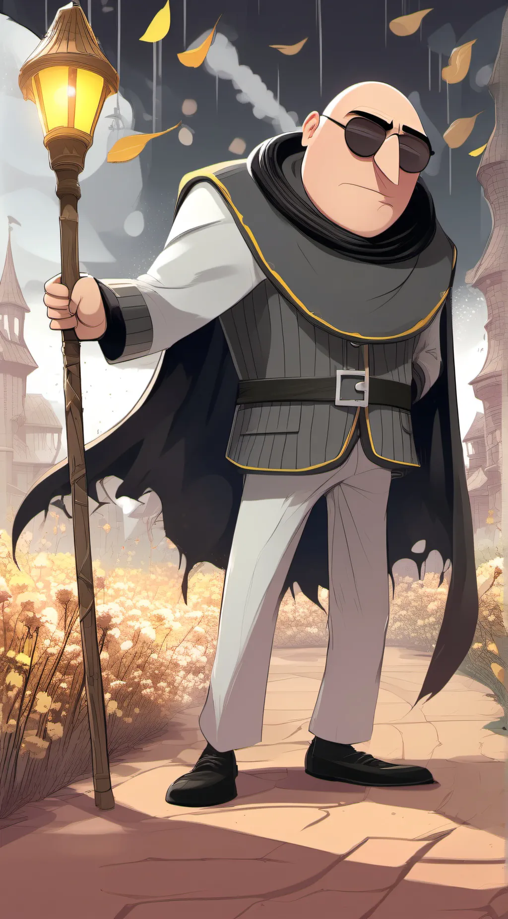 ai character: GRU. background