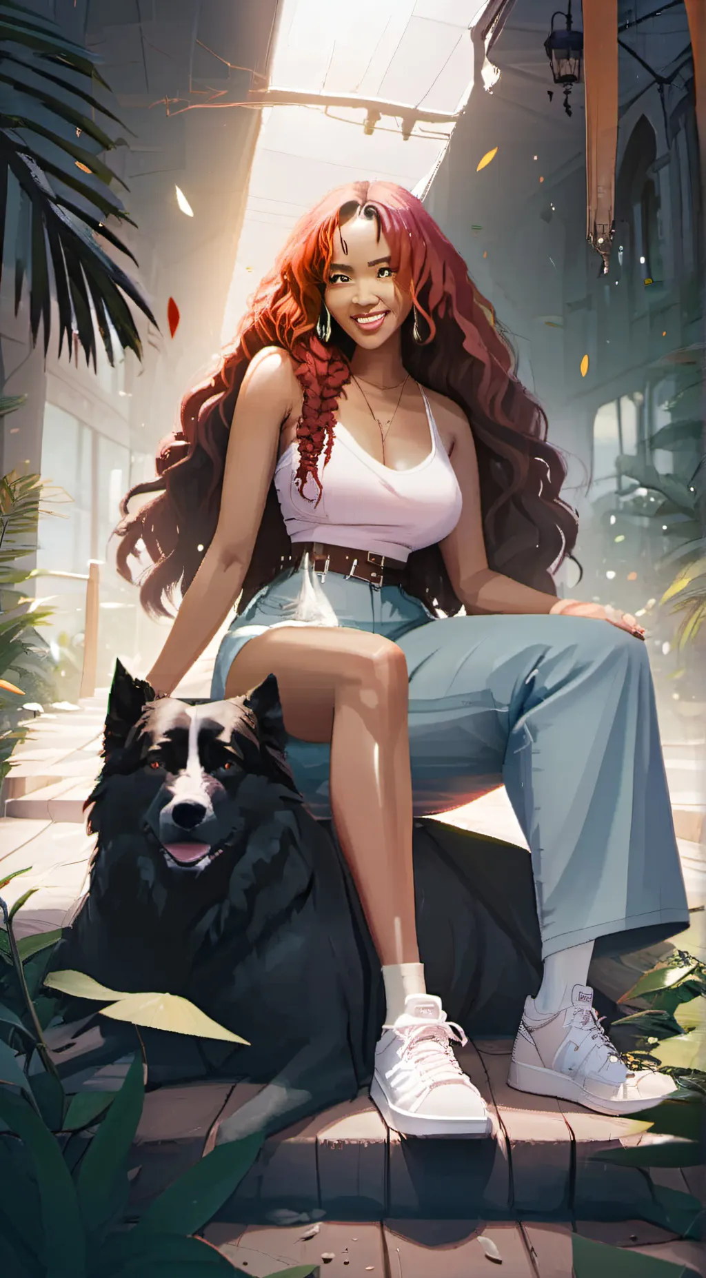 ai character: Kennedy Lily background