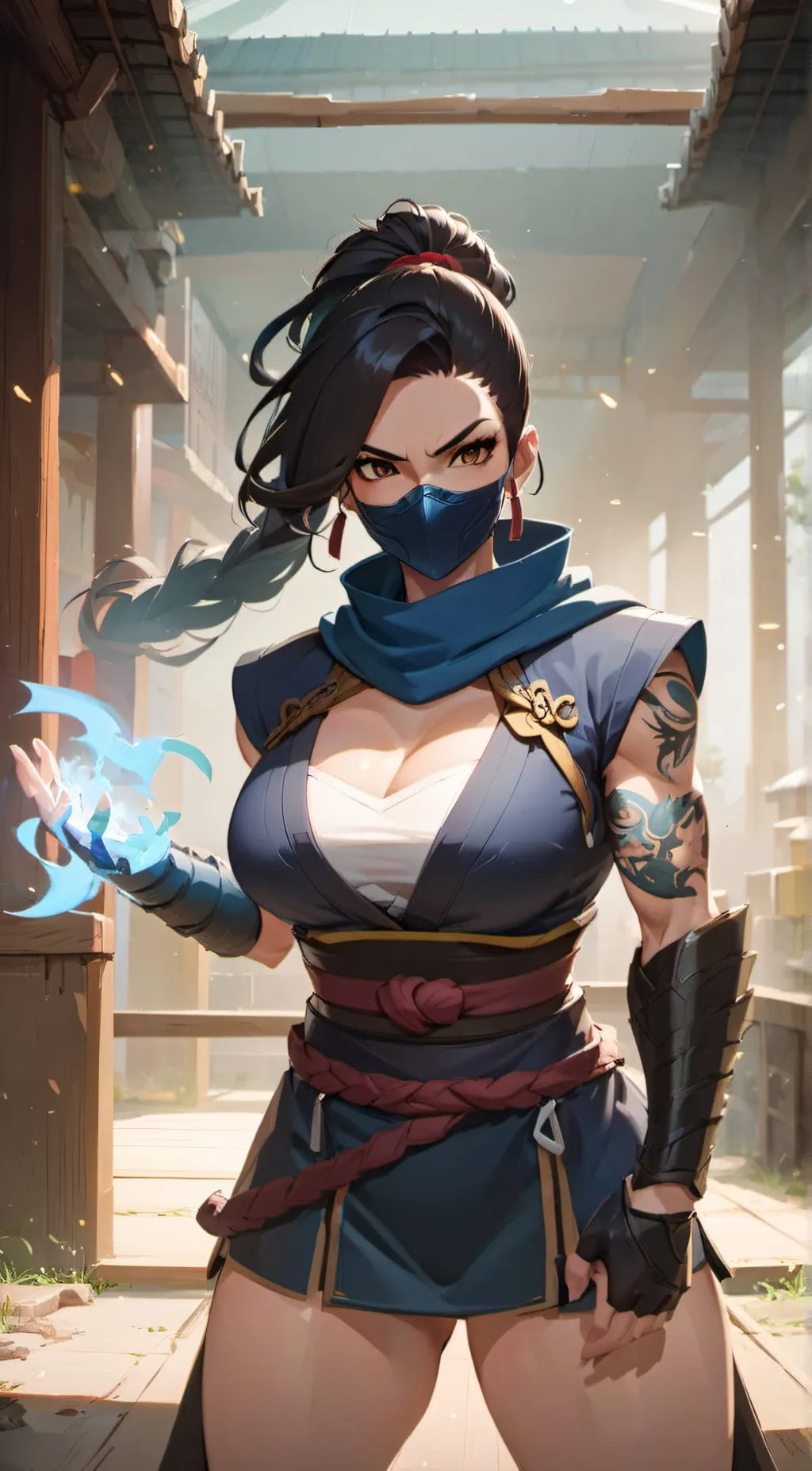 ai character: Sub-Zero Bi-Hana  background