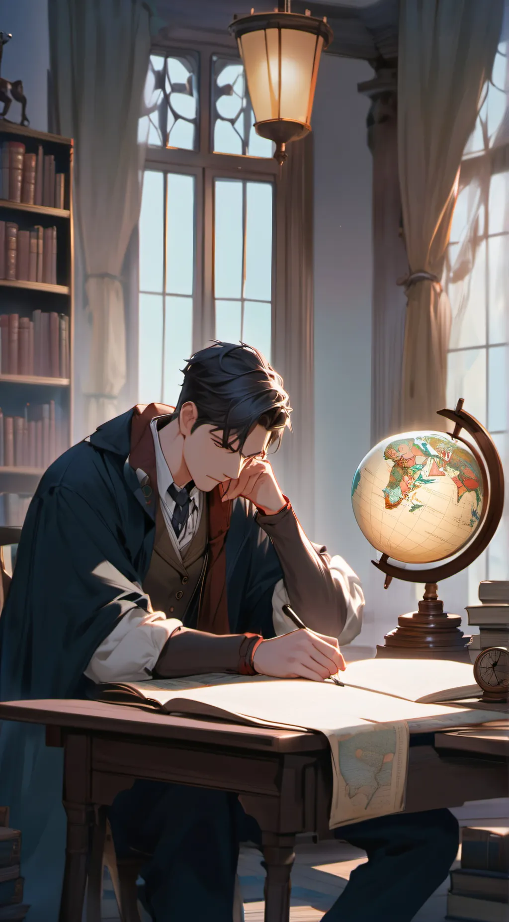 ai character: Jamie background