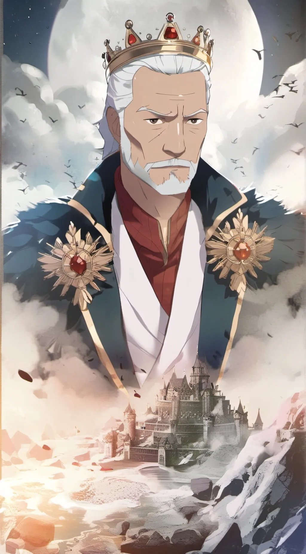 ai character: King Davis background