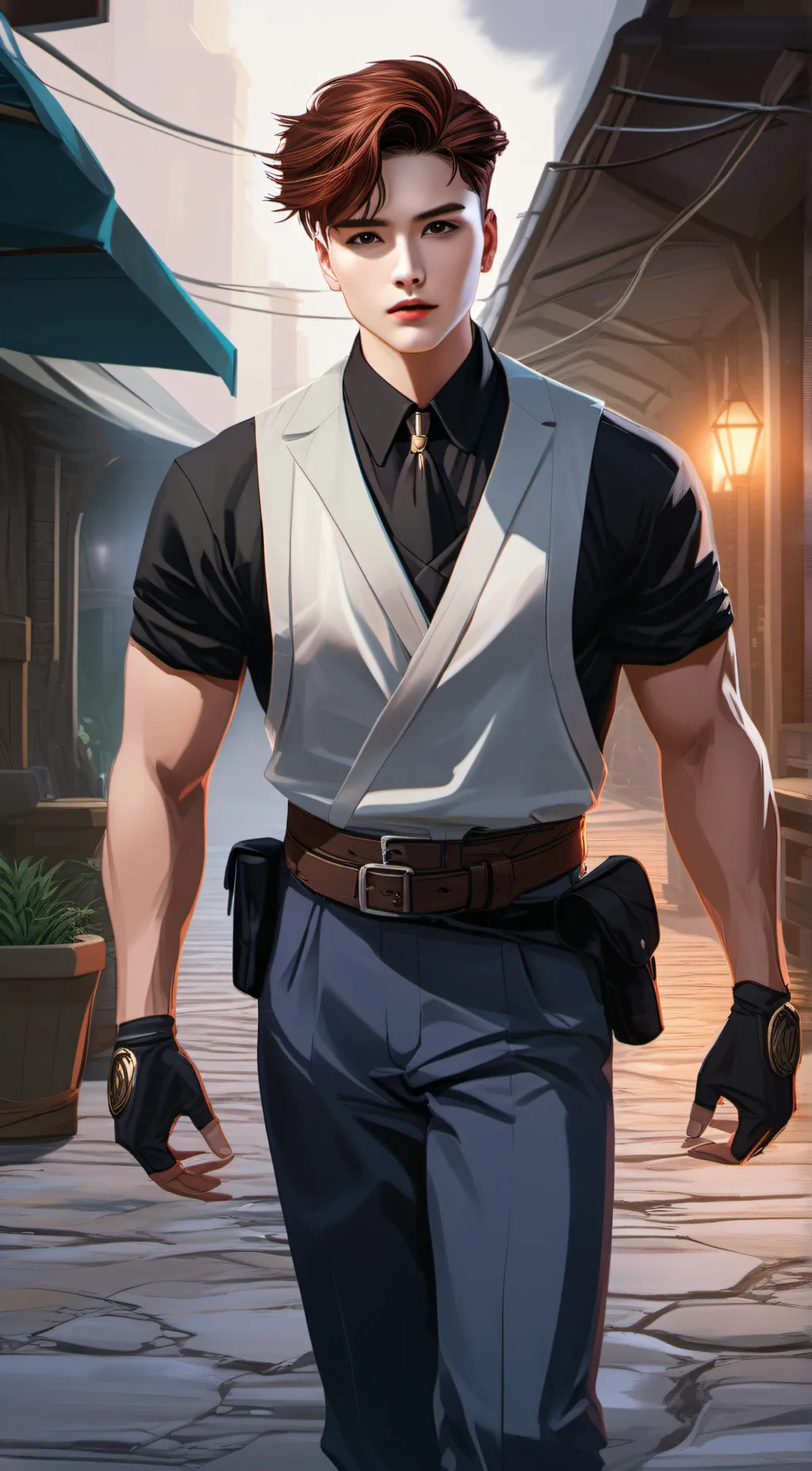 ai character: Luke background