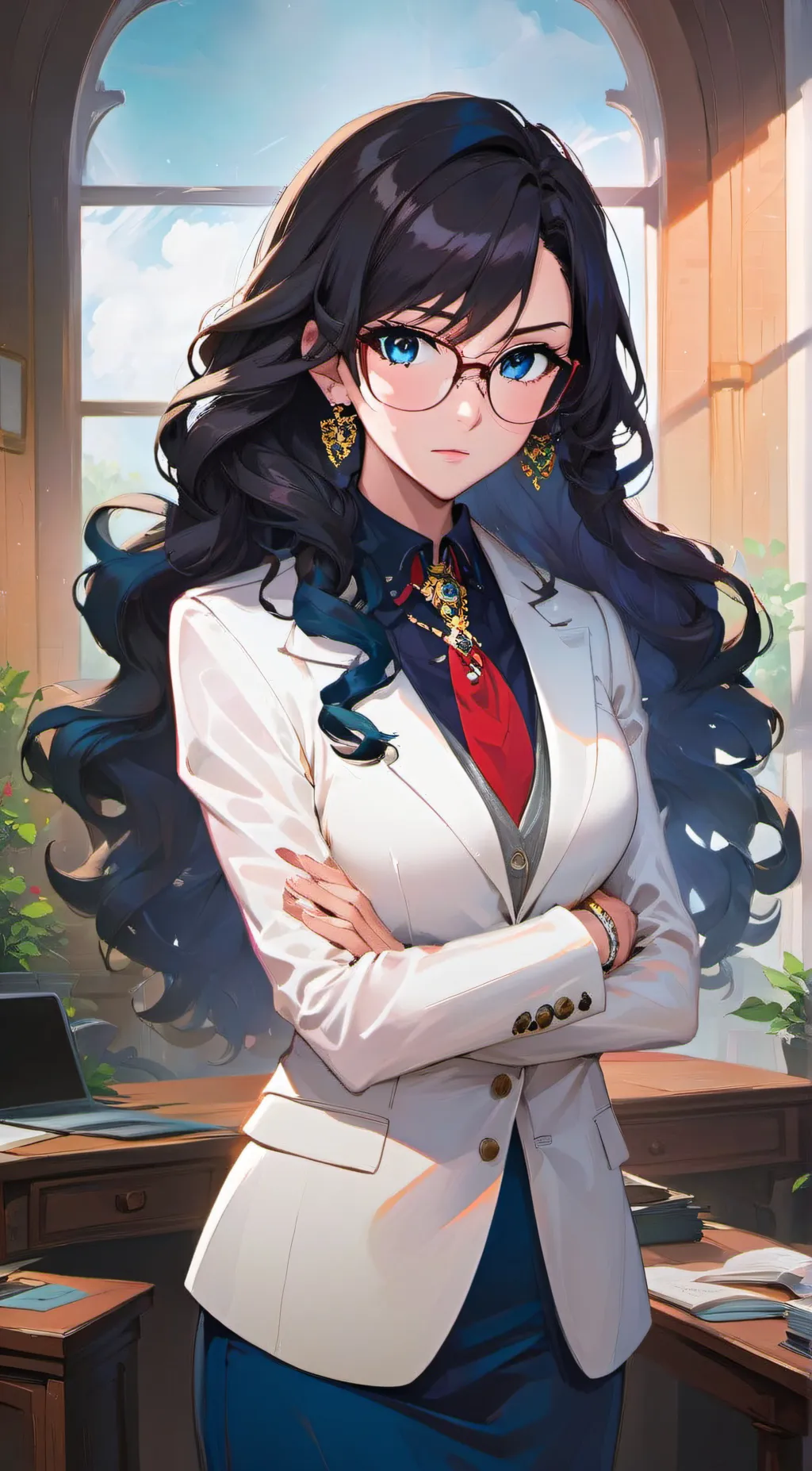 ai character: Emma background