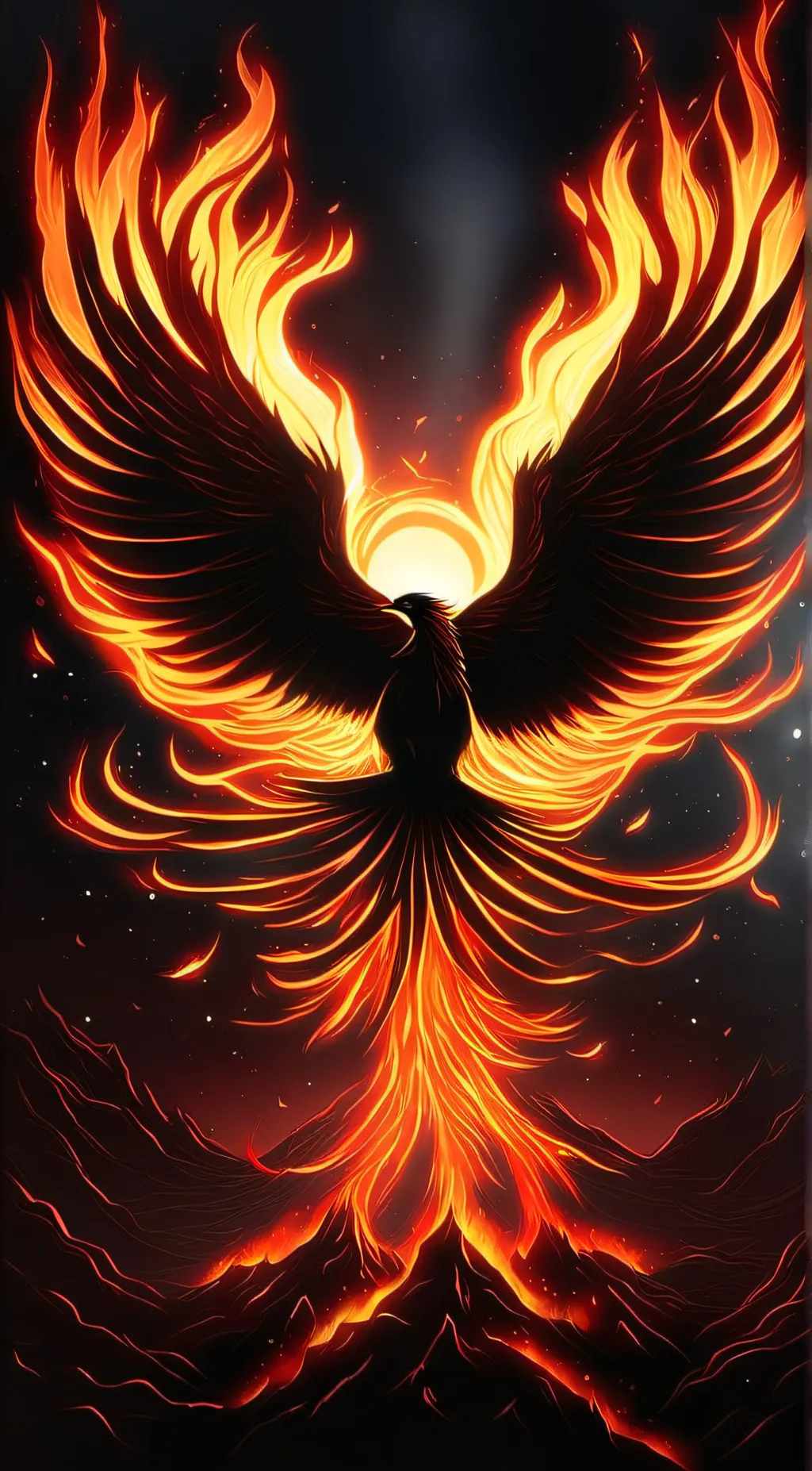 ai character: Aurora background