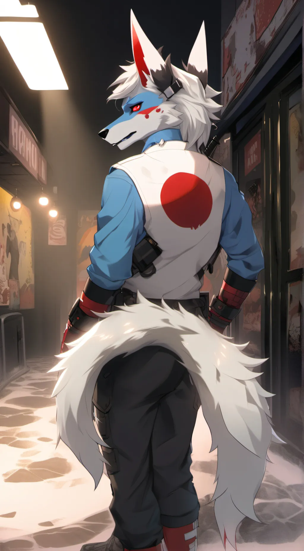 ai character: aaron background