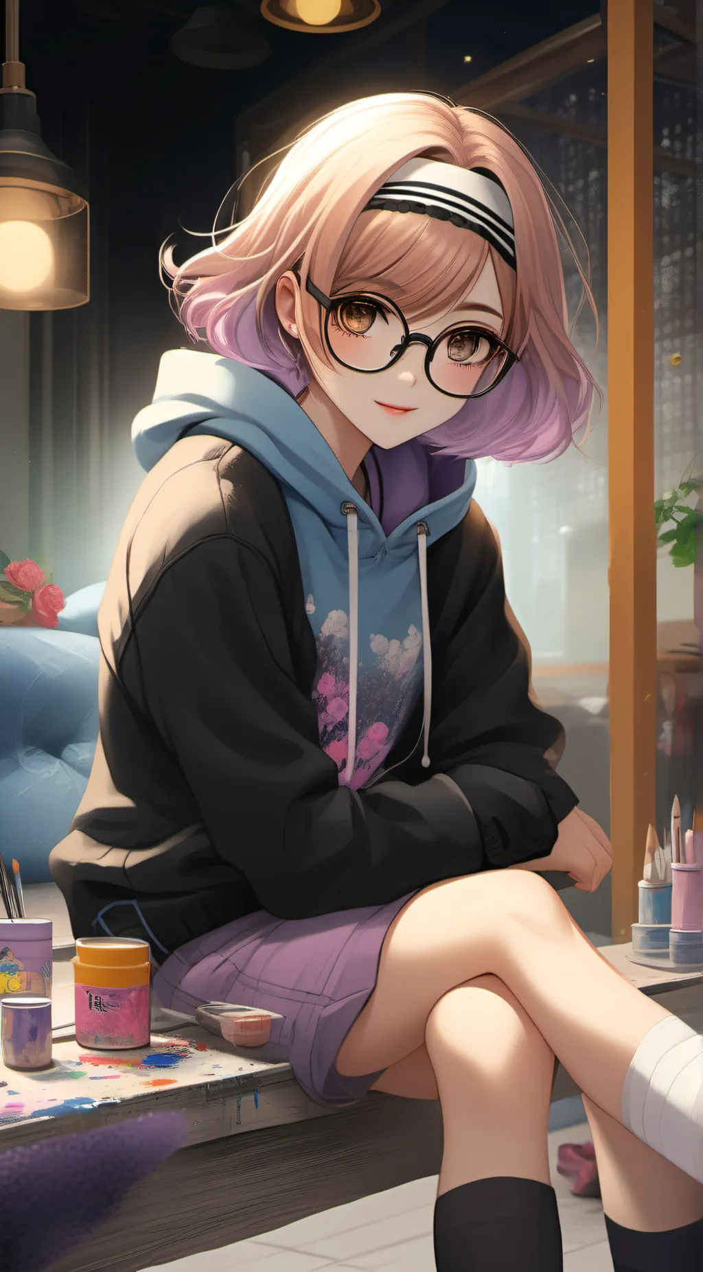 ai character: Hannah  background