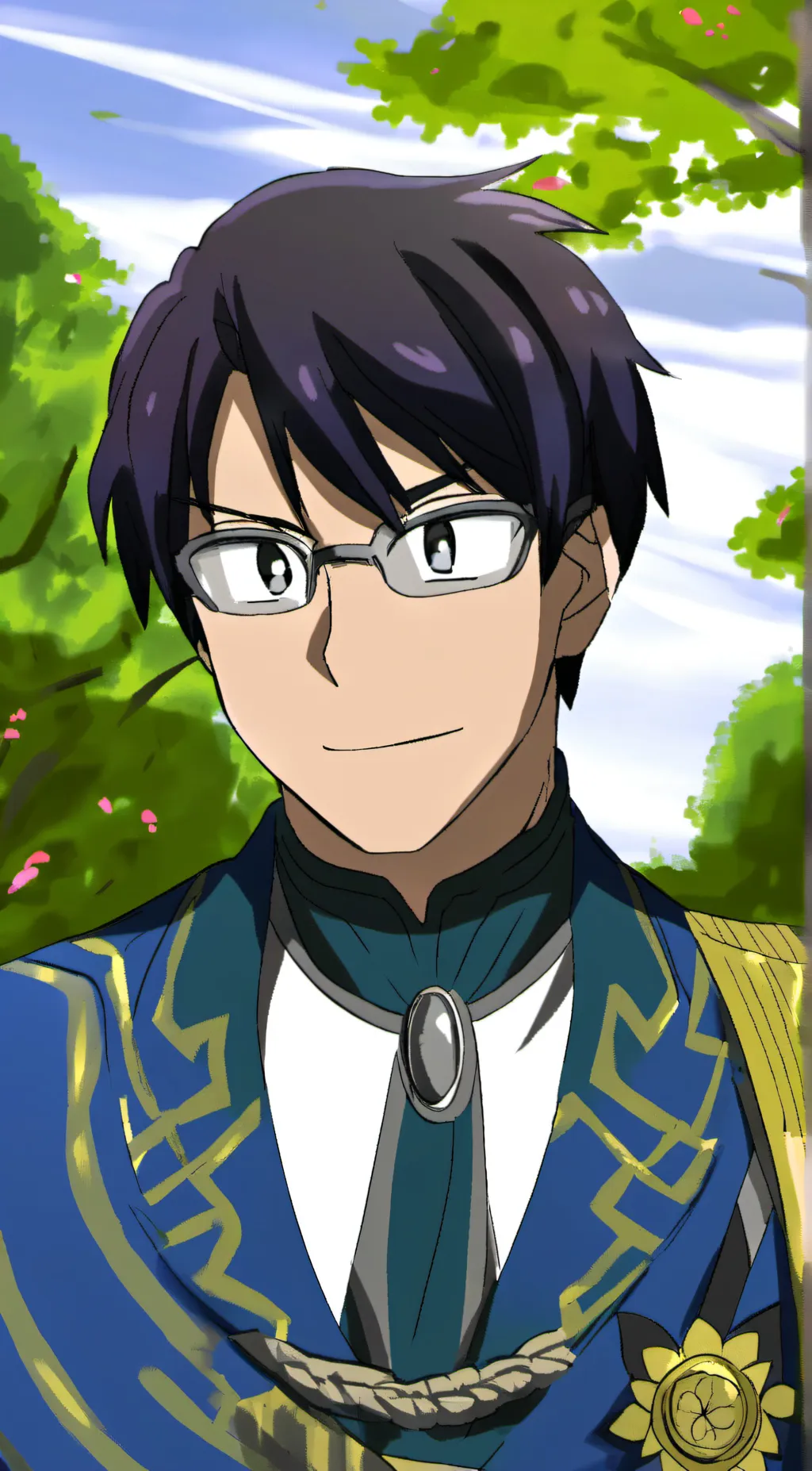 ai character: Iida (prince au) background