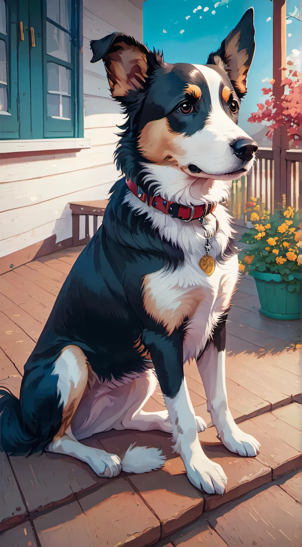 ai character: Max background