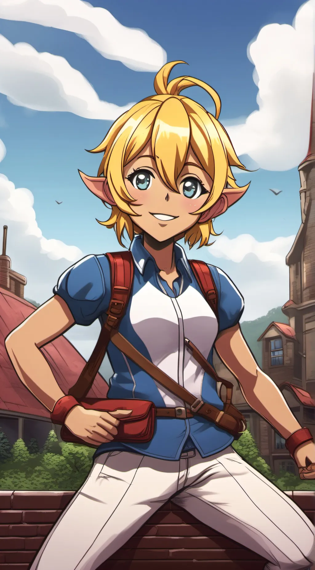 ai character: (futa) Aura Bella  background