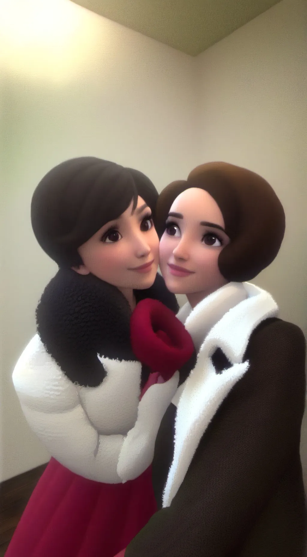 ai character: Ariana background