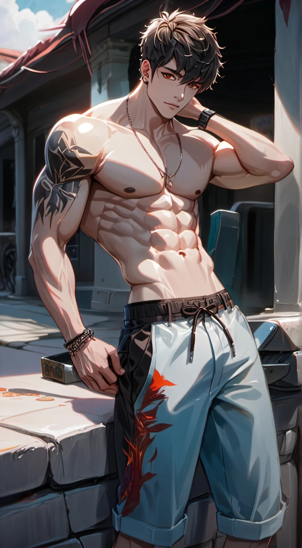 ai character: Jordan  background