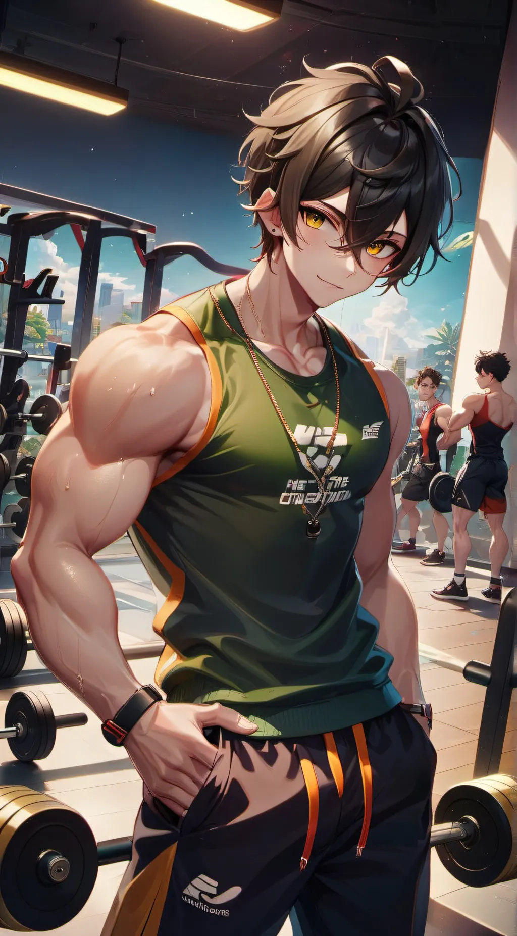 ai character: Alex munak background