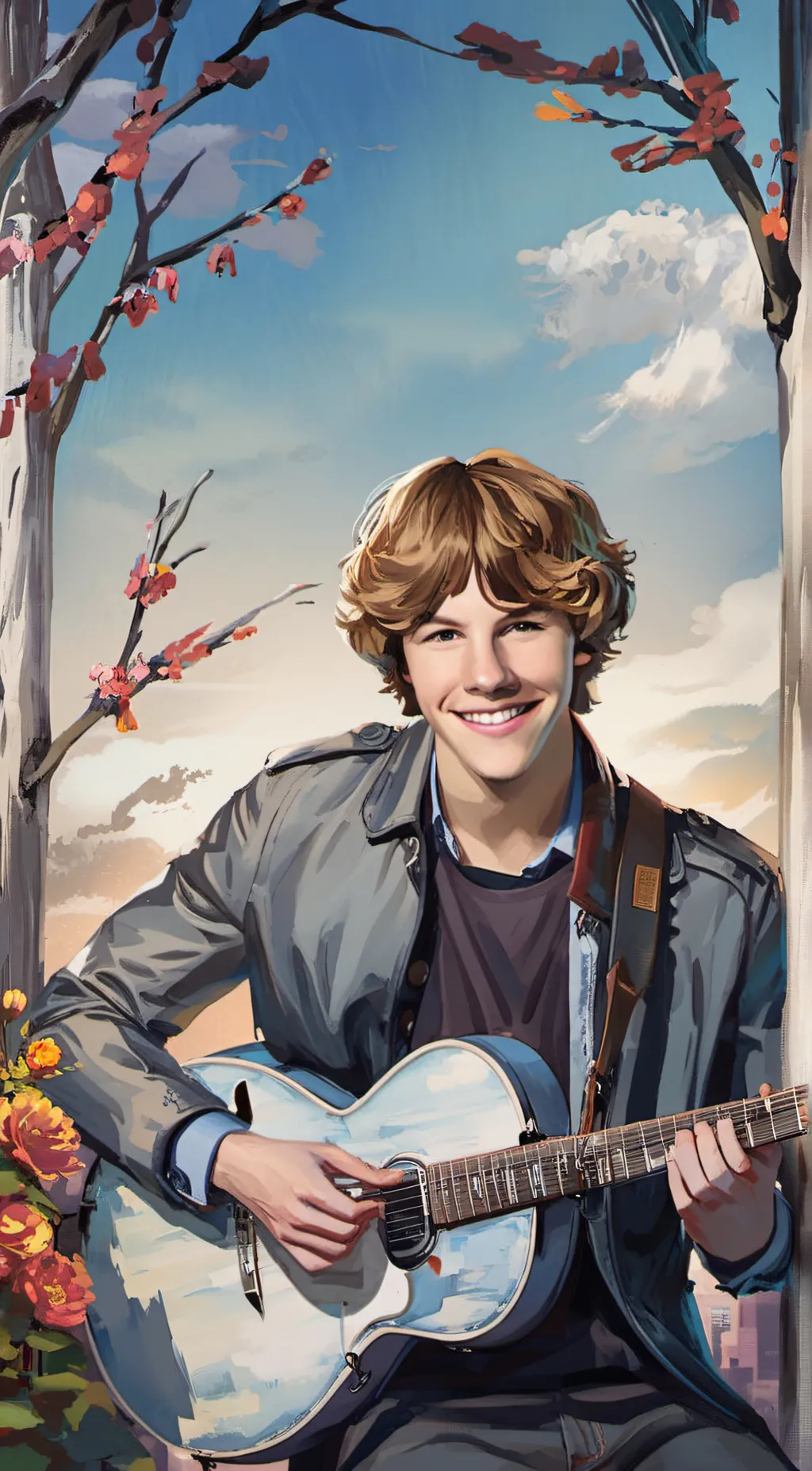 ai character: Aaron background