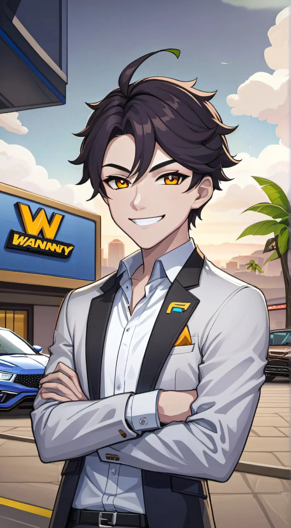 ai character: Wanny background