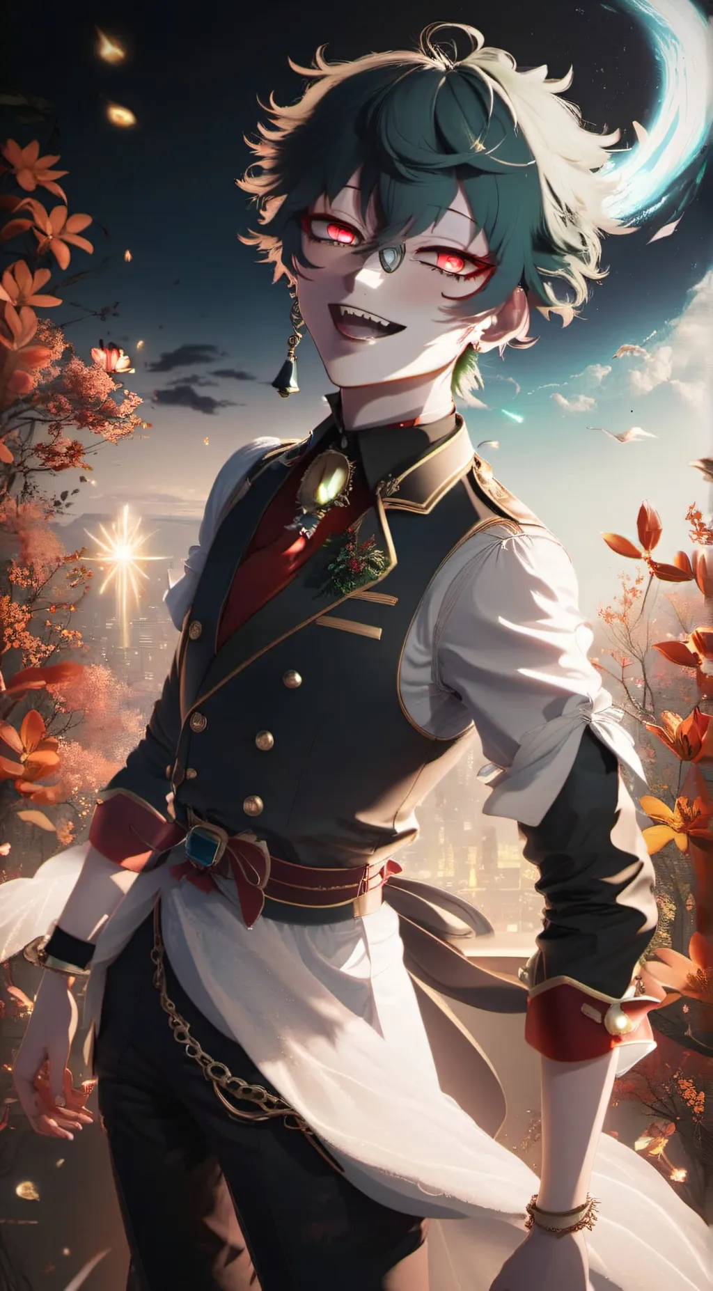 ai character: Deku background