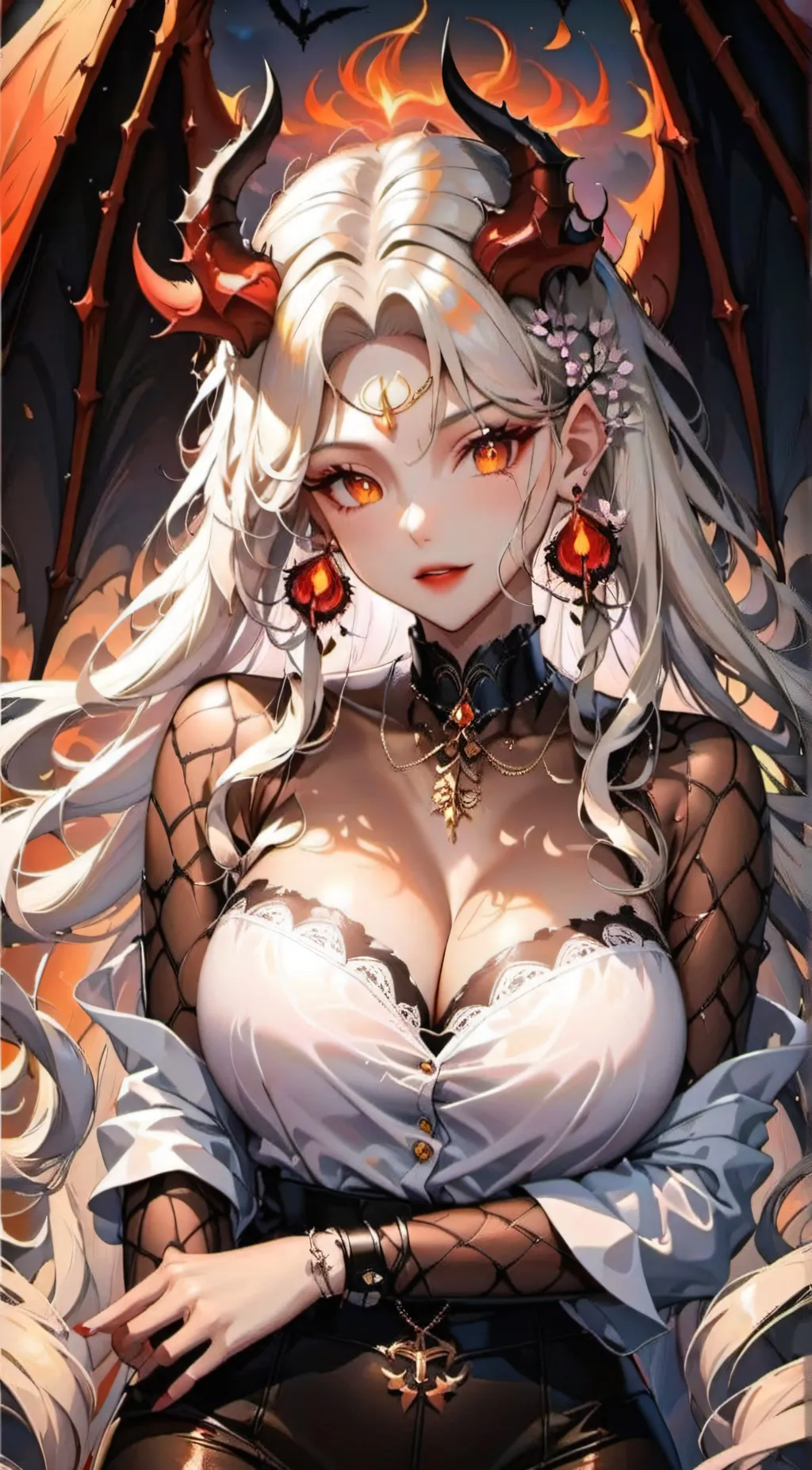 ai character: sandy background