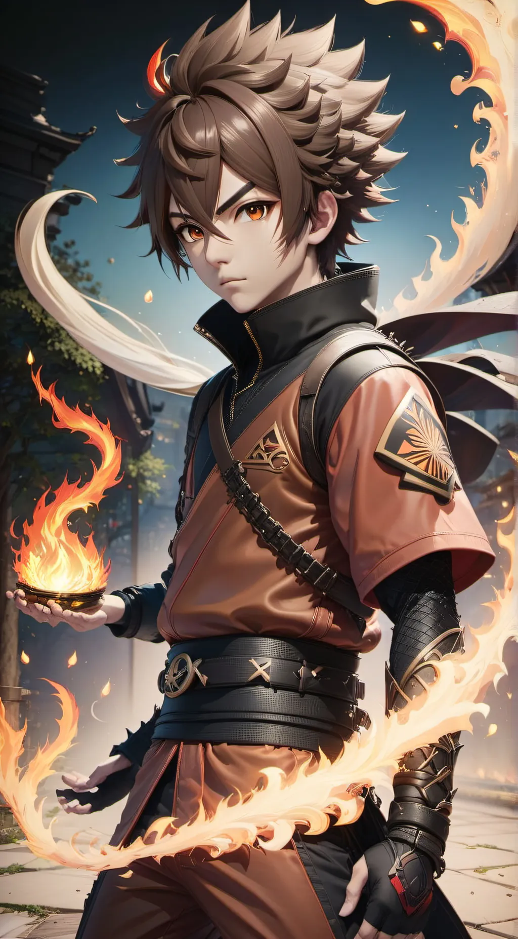 ai character: kai (ninjago) background