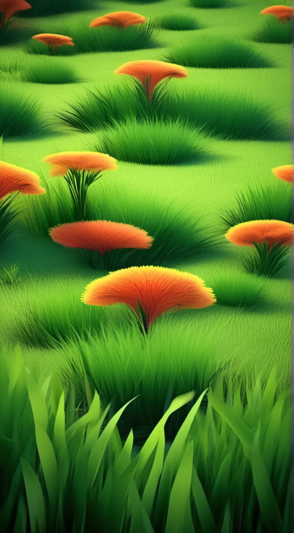 ai character: grass(hates aniema background