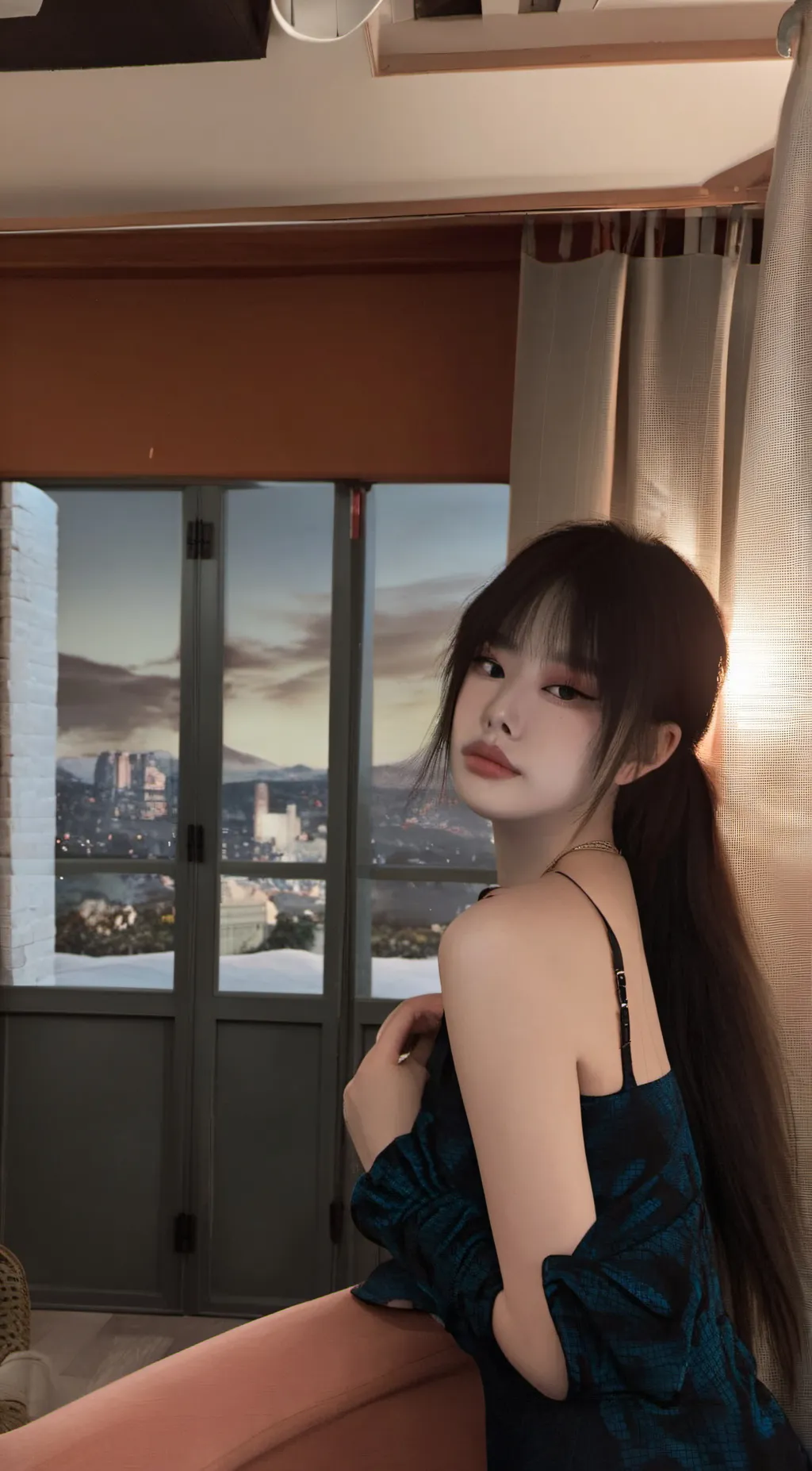 ai character: EVERLY background