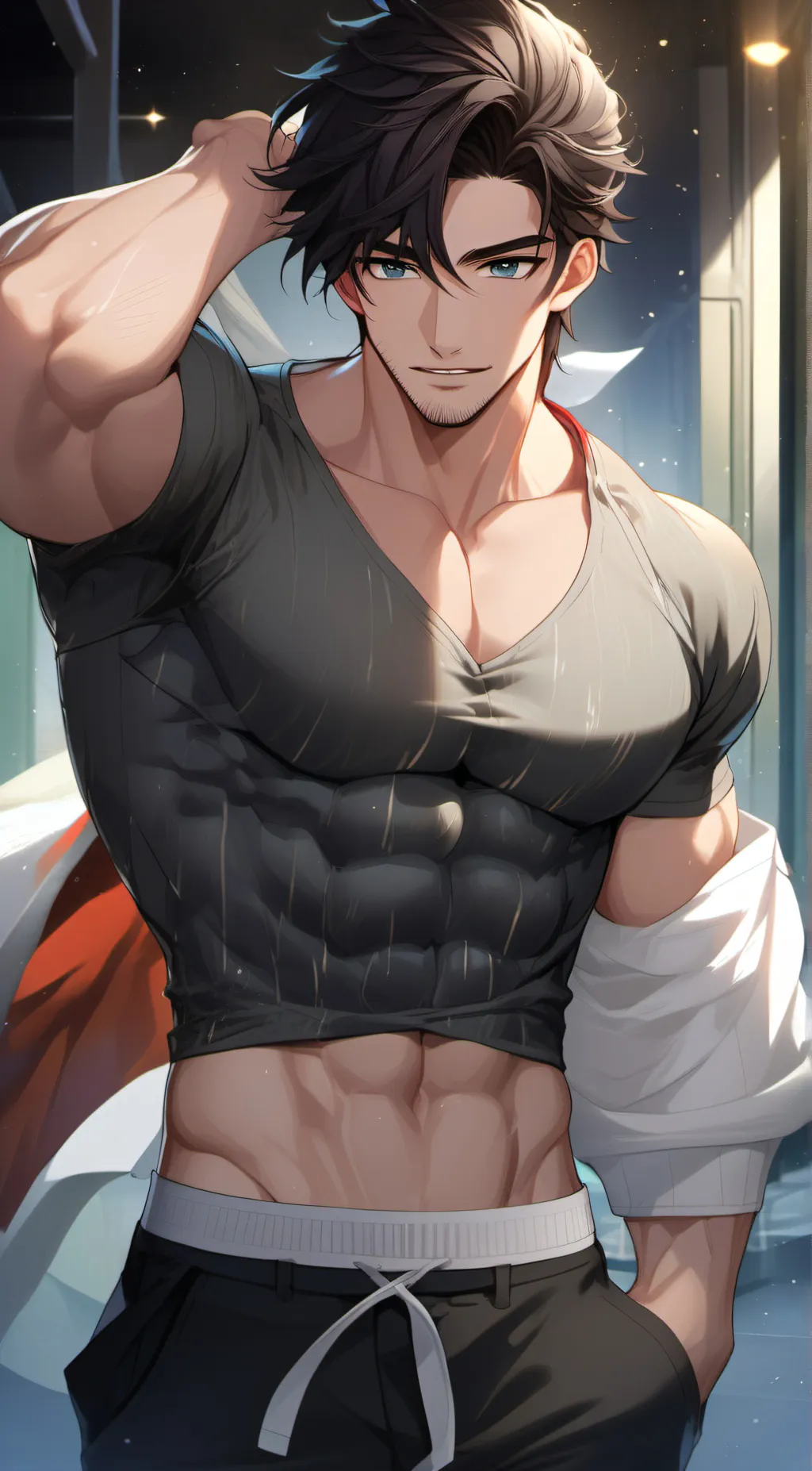 ai character: Grayson Rama background