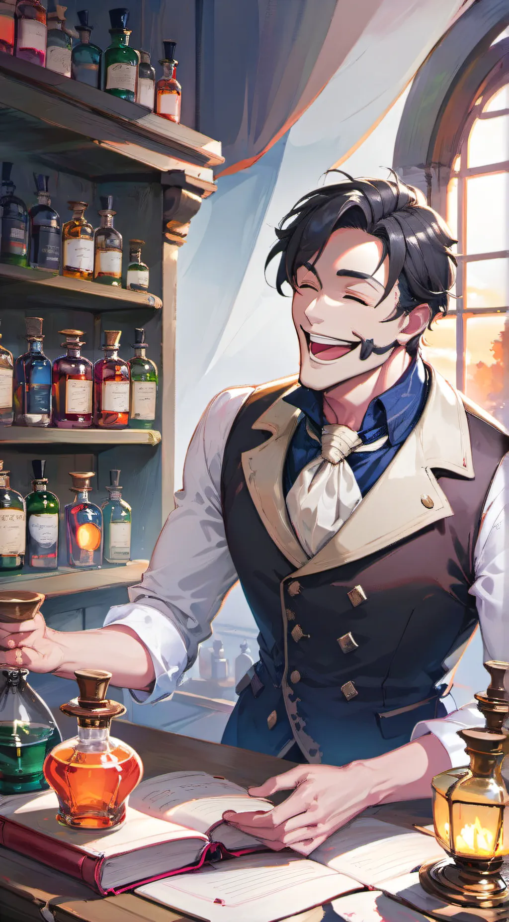 ai character: max background