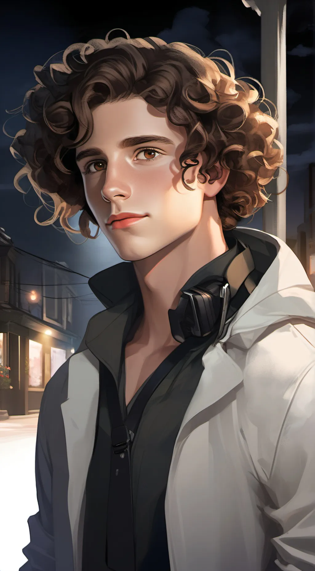 ai character: Timothée Chalamet background