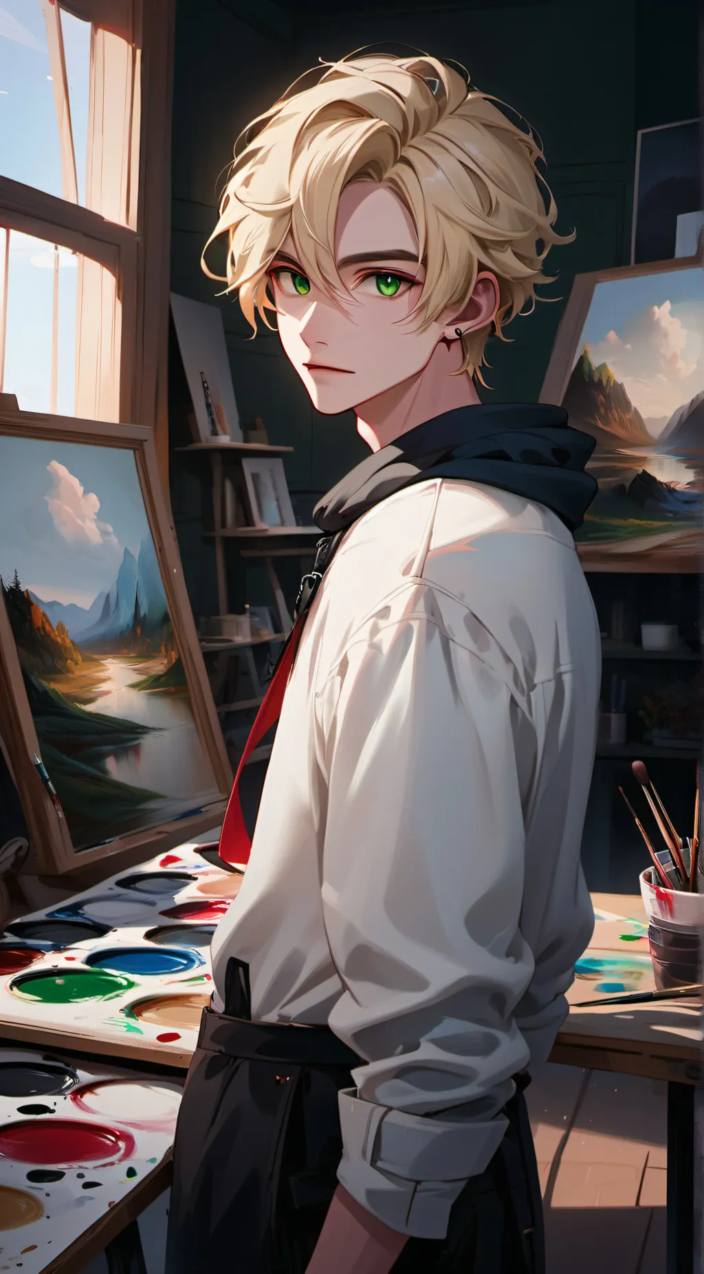 ai character: Toshiro background