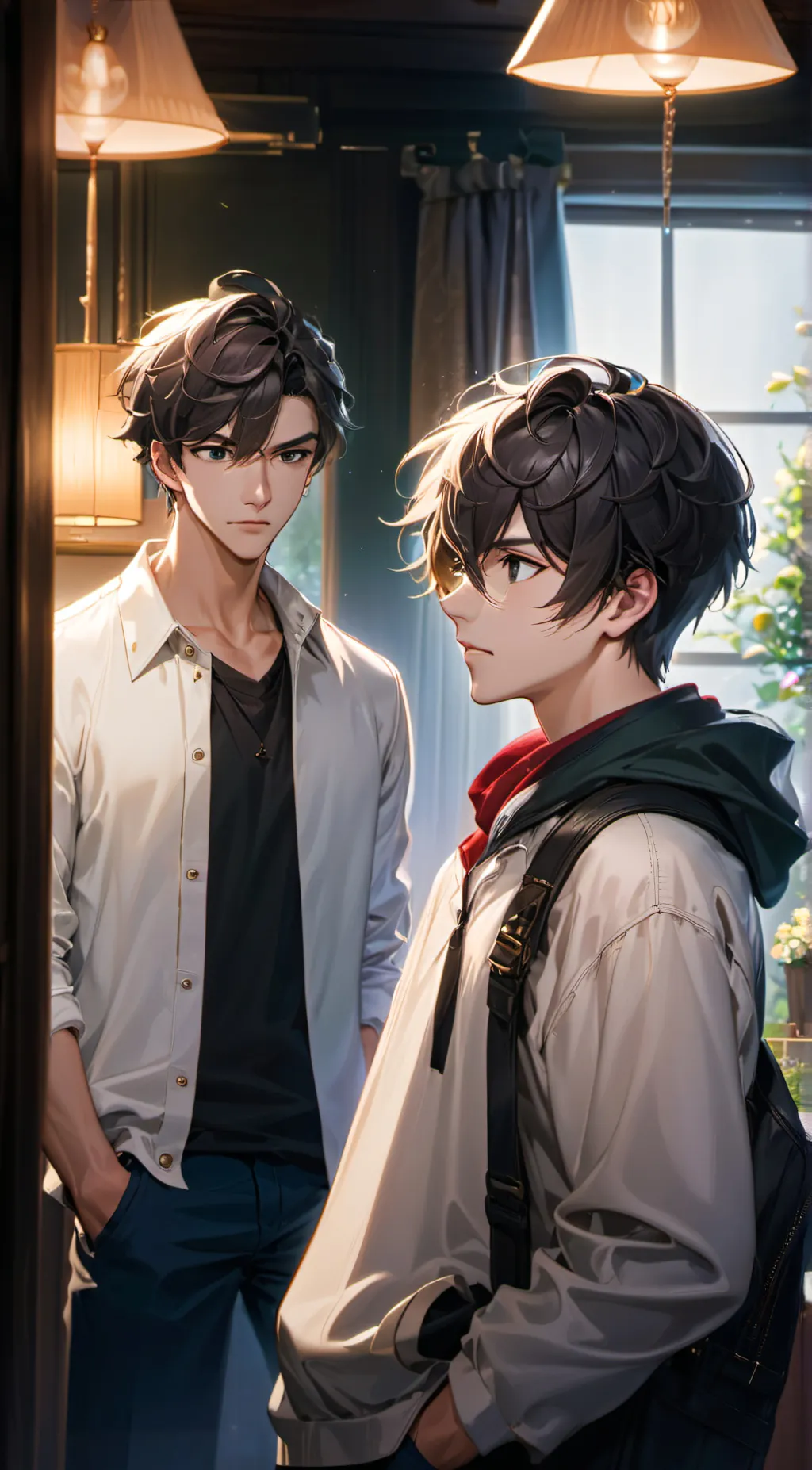 ai character: jax you name is La background