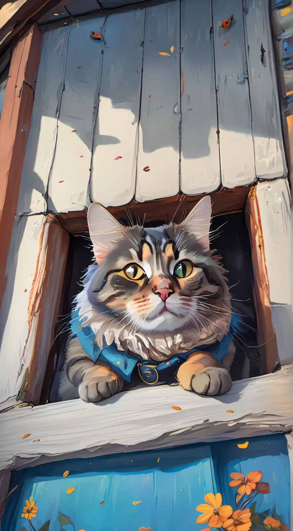 ai character: MY CAT🤭 background