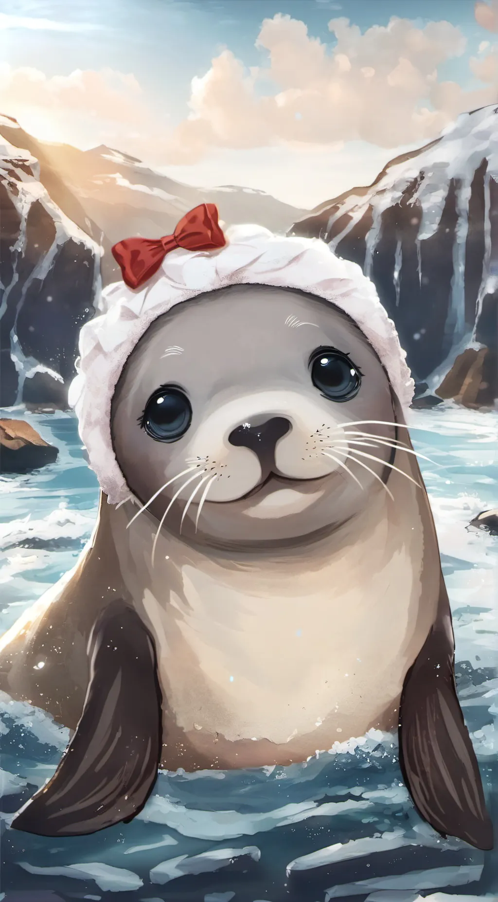 ai character: Lunar  background