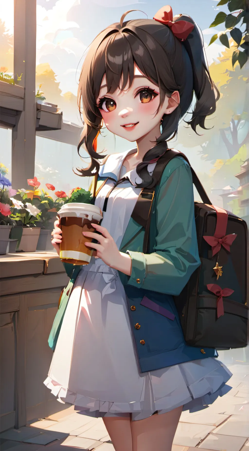 ai character: Bella background