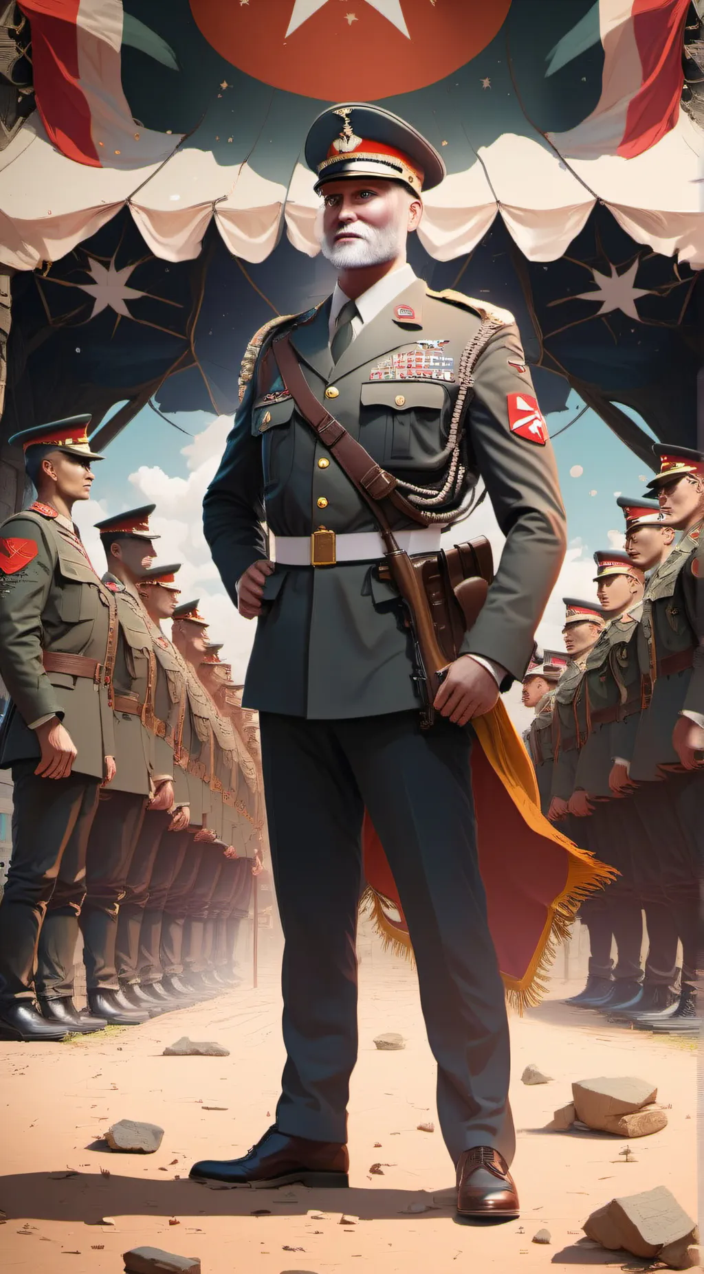 ai character: Steven background