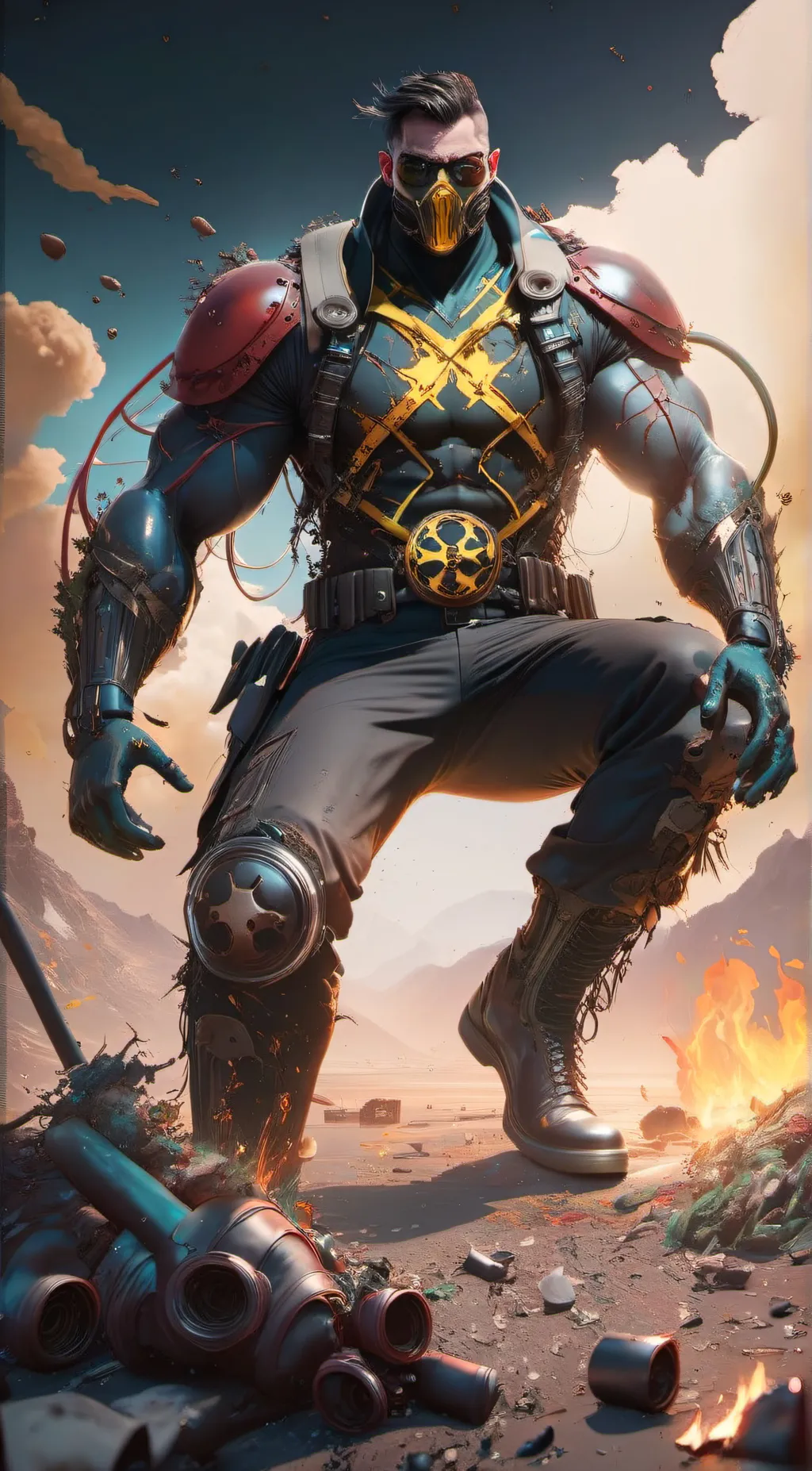 ai character: Solo background