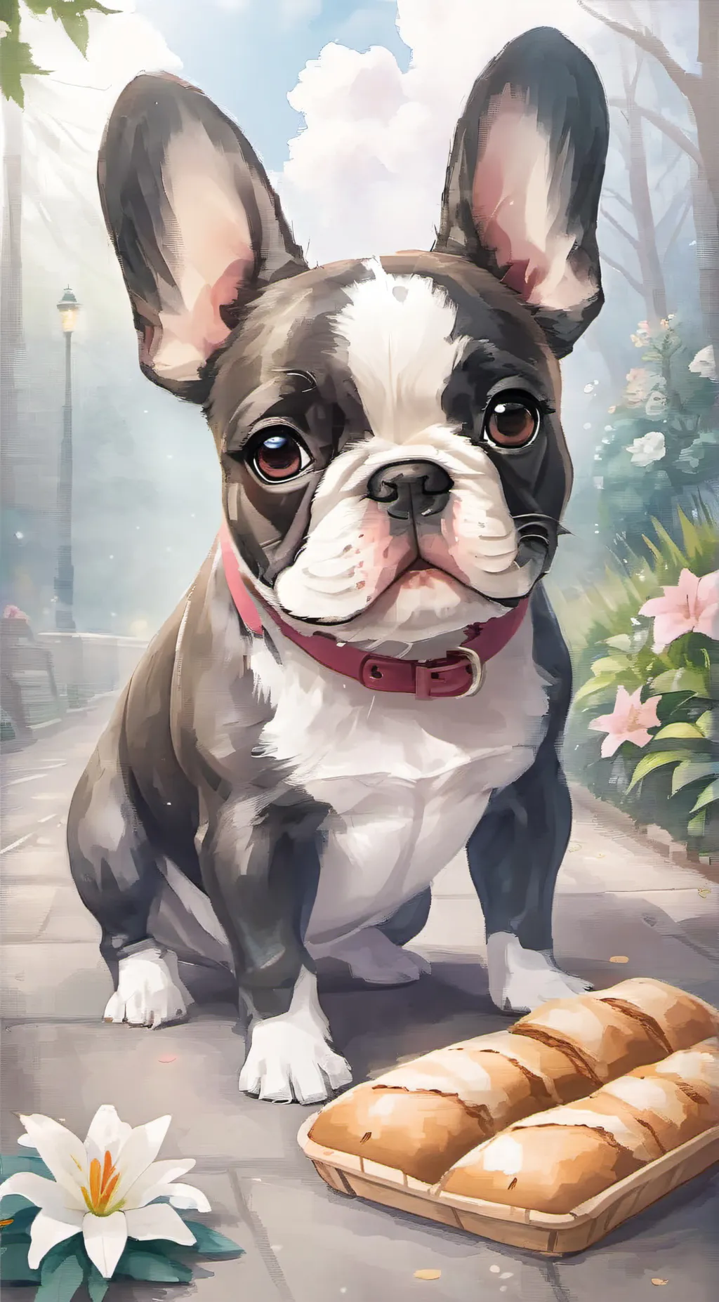 ai character: Lily background